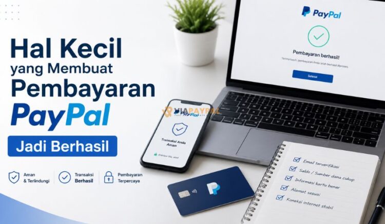Hal Kecil yang Membuat Pembayaran PayPal Jadi Berhasil