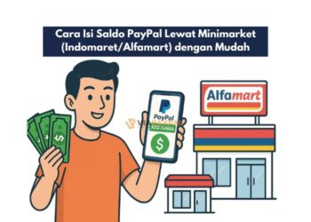 Isi Saldo PayPal Lewat Minimarket