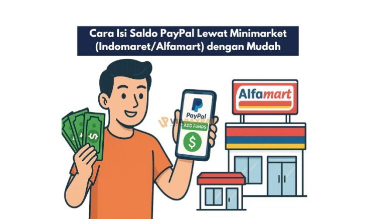 Isi Saldo PayPal Lewat Minimarket
