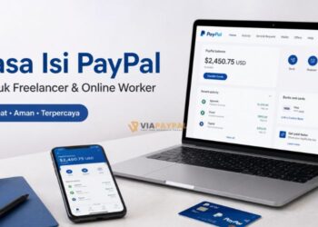 Jasa Isi PayPal untuk Freelancer dan Online Worker