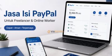 Jasa Isi PayPal untuk Freelancer dan Online Worker