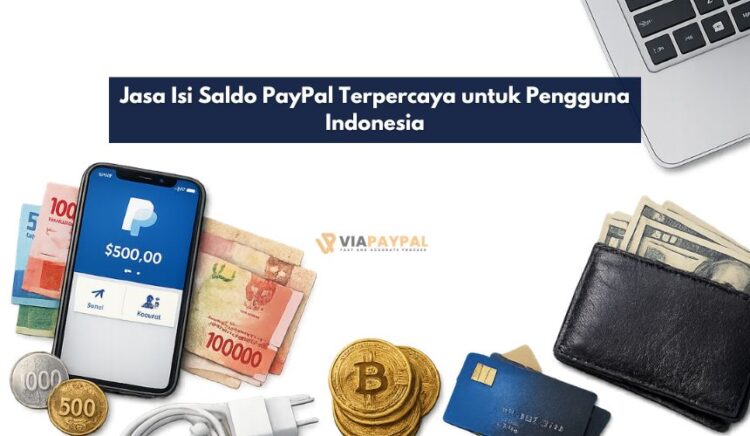 Jasa Isi Saldo PayPal Terpercaya untuk Pengguna Indonesia