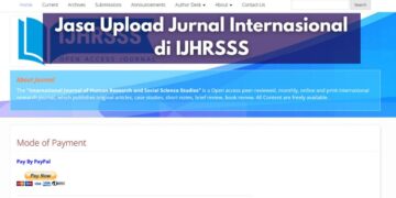 Jasa Upload Jurnal Internasional di IJHRSSS