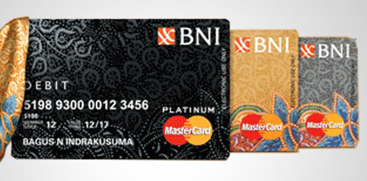 Kartu Debit BNI Mastercard PayPal