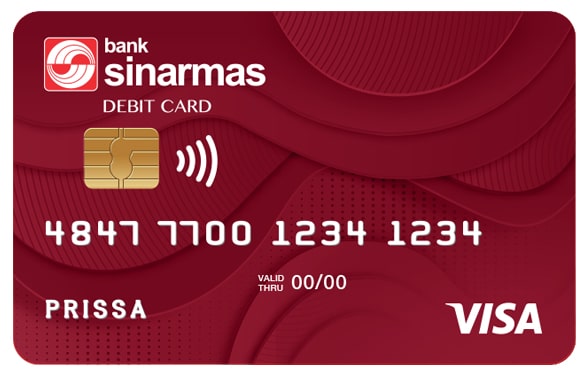 Kartu Debit SCC Bank Sinarmas Visa PayPal