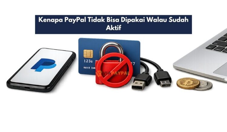 Kenapa PayPal Tidak Bisa Dipakai Walau Sudah Aktif