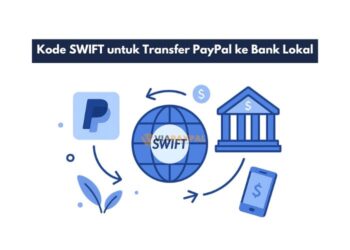 Kode SWIFT untuk Transfer PayPal ke Bank Lokal