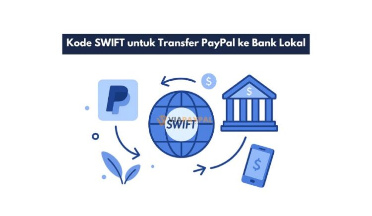 Kode SWIFT untuk Transfer PayPal ke Bank Lokal