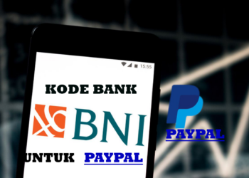 Kode bank BNI untuk PayPal