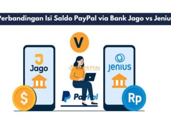 Perbandingan Isi Saldo PayPal via Bank Jago vs Jenius