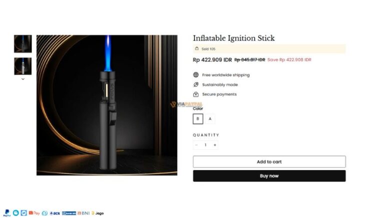 Cara Bayar di Prosin Tanpa Kartu Kredit - ViaPayPal