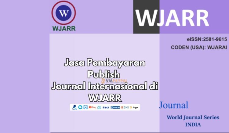 Publish Journal di WJARR