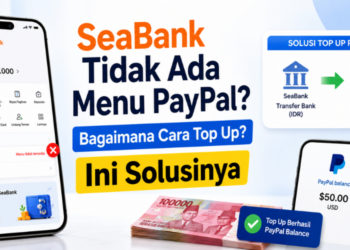 SeaBank Tidak Ada Menu PayPal