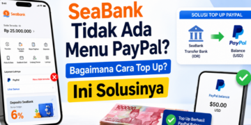 SeaBank Tidak Ada Menu PayPal
