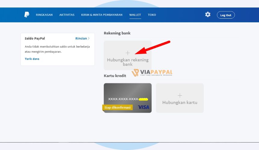 Hubungkan Rekening Bank