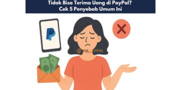 Tidak Bisa Terima Uang di PayPal