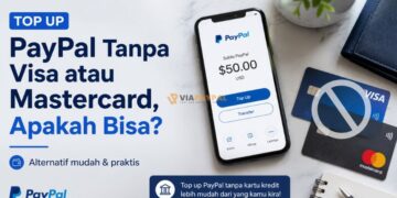 Top Up PayPal Tanpa Visa atau Mastercard