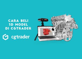 Cara Beli 3D Model di CGTrader Tanpa Kartu Kredit dan PayPal