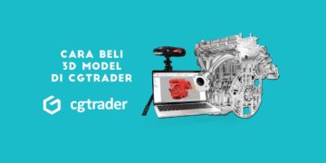 Cara Beli 3D Model di CGTrader Tanpa Kartu Kredit dan PayPal