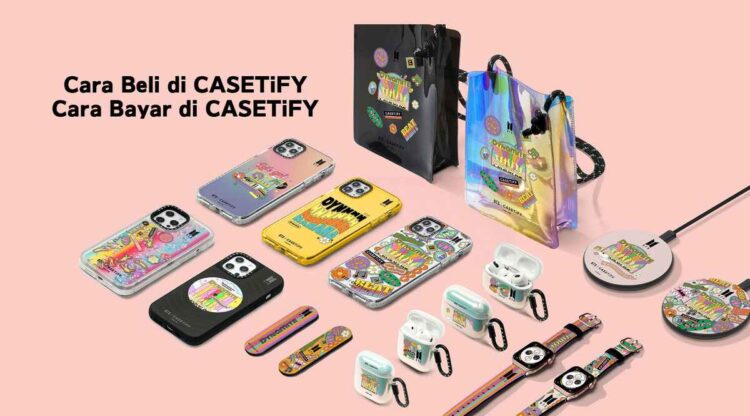 Cara beli dan cara bayar di Casetify Indonesia