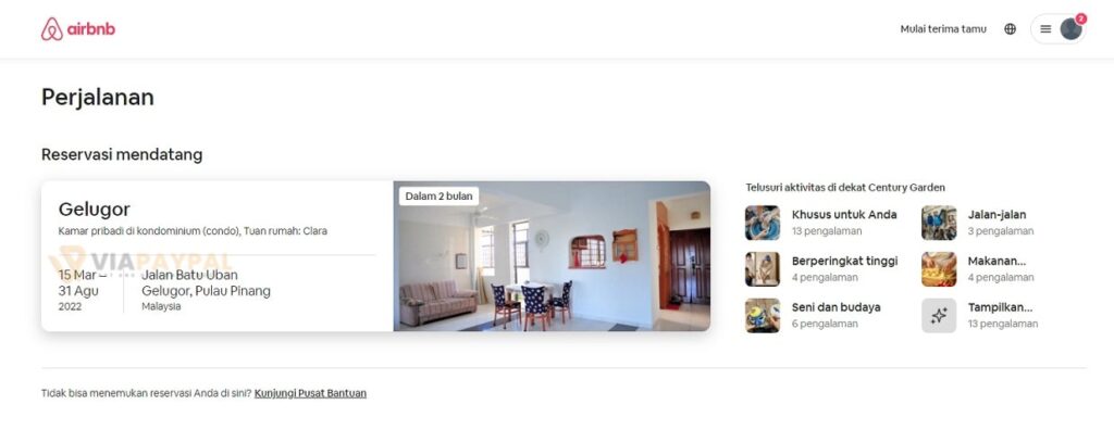 Cara Pesan Dan Bayar Di Airbnb Tanpa Kartu Kredit 2022 - ViaPayPal
