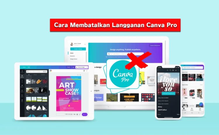 Cara Membatalkan Langganan Canva Pro