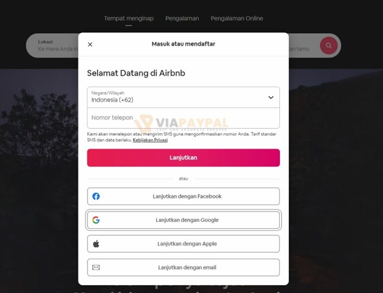 Cara Pesan dan Bayar di Airbnb Tanpa Kartu Kredit 2024 ViaPayPal