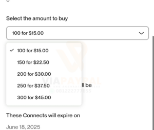 Cara Beli Connects Upwork Tanpa Kartu Kredit