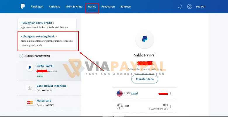 Kode Bank BCA Untuk PayPal