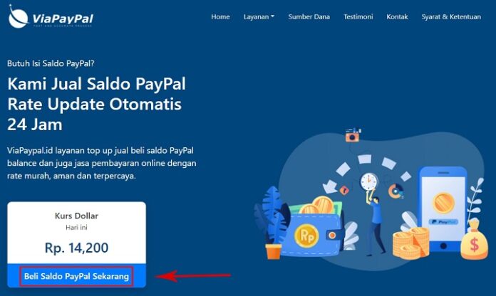 Cara Mengisi Saldo PayPal Dengan BCA Di ATM & M-Banking BCA