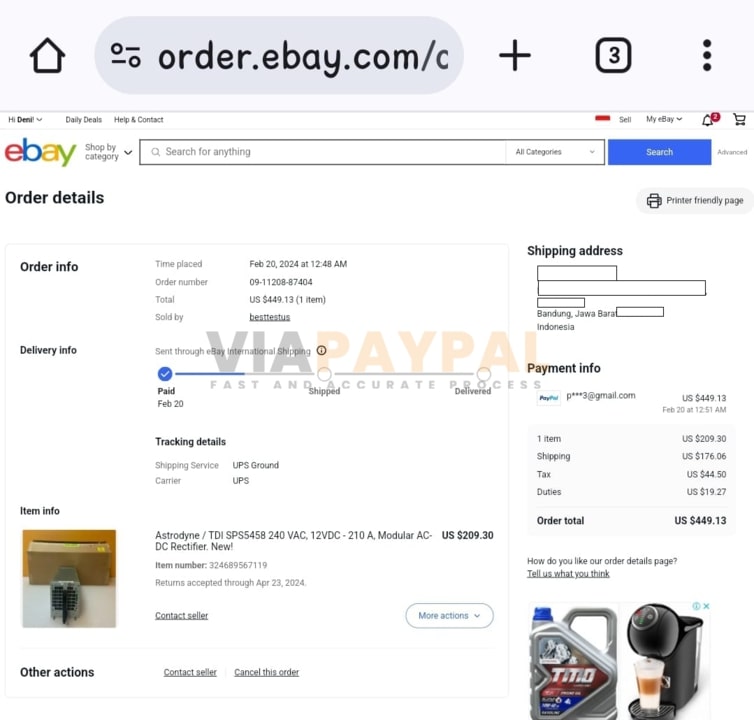 jasa pembelian online di ebay