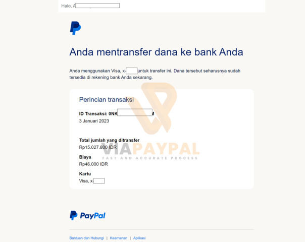 Cara Menarik Uang dari PayPal ke Rekening Bank Lokal