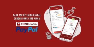 Cara Top Up Saldo PayPal Dengan Bank CIMB Niaga