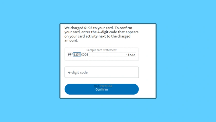 Verifikasi Kartu Debit BCA ke PayPal